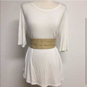 BRAND NEW Yay Cinch Cream Long Obi Belt